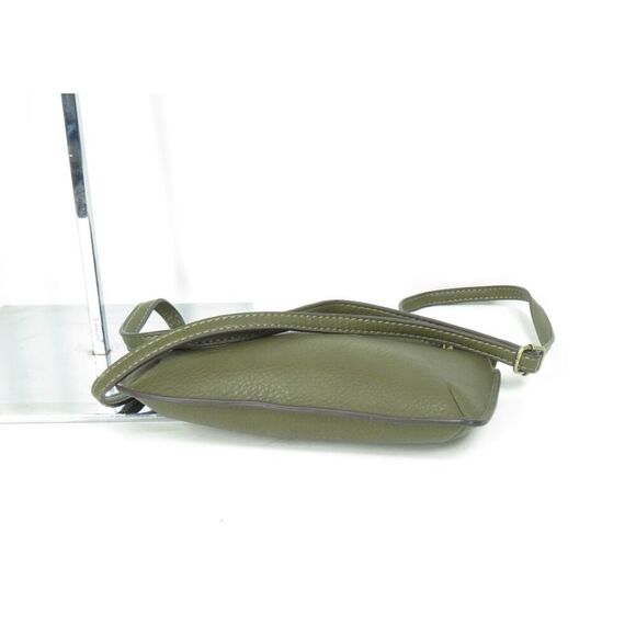 Joy Susan Mini Crossbody Wristlet Clutch Vegan Leather Boho Green - Picture 5 of 9